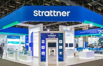 Estande da Strattner na Hospitalar 2026- F29