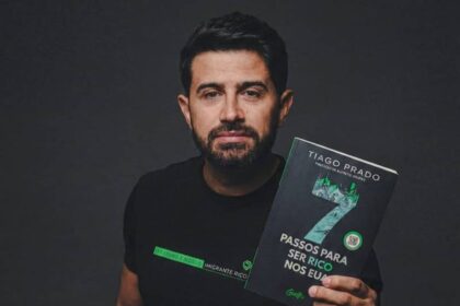 Tiago Prado também vai lançar seu livro em Belo Horizonte e Goiânia