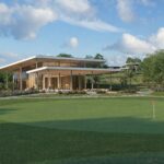 Fazenda do Lago, Grupo CRP. Ilustração Campo de Golf.