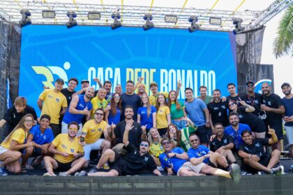 Casa Ronaldo atrai milhares de pessoas nos dias de jogos da Copa do Mundo.