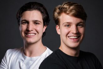 Os irmãos Pedro e Felipe Grisi
