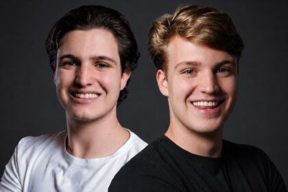 Os irmãos Pedro e Felipe Grisi