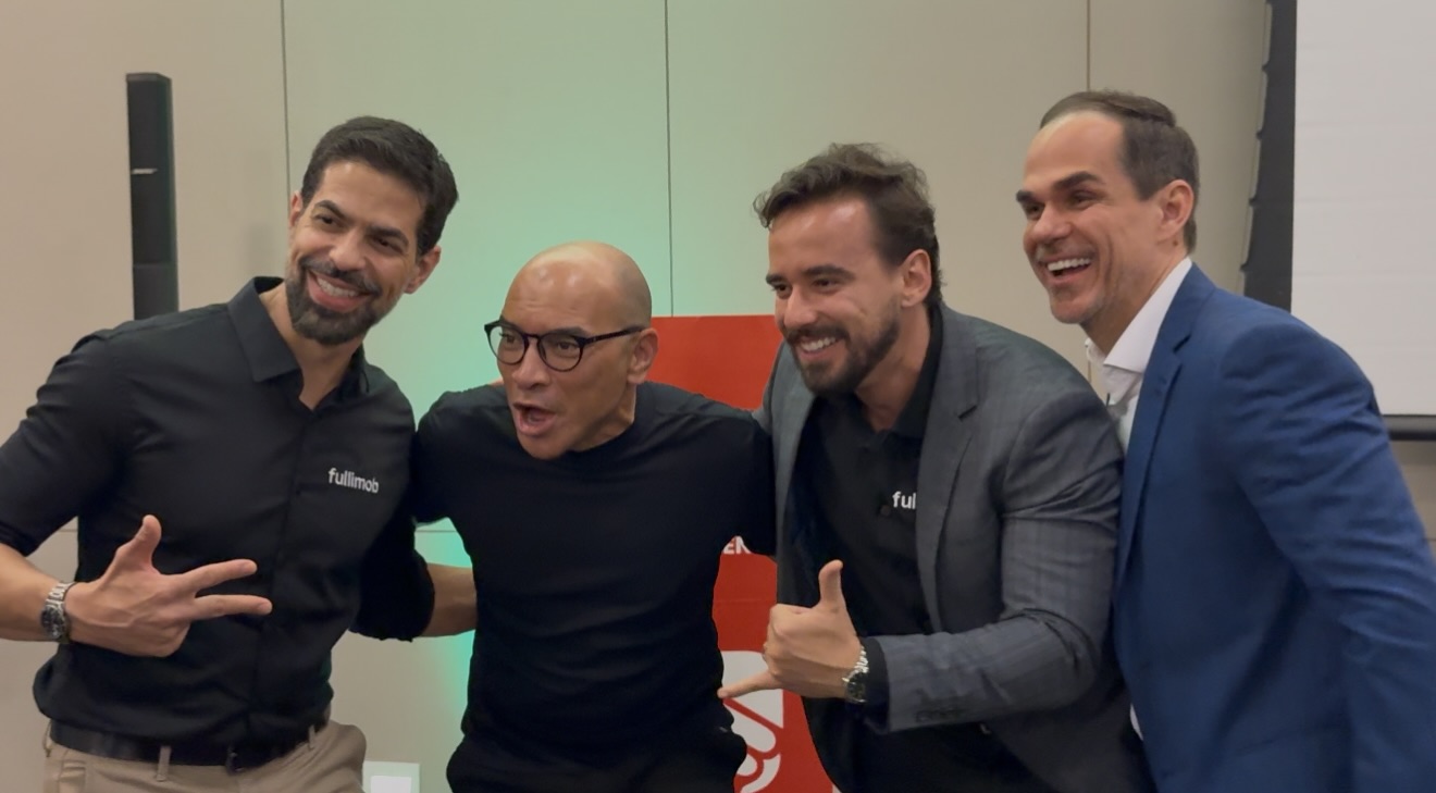 Rafael Cunha, Pereira Amorim, Leo Rosa e Will Galheira passaram seus conhecimentos em evento do hub de conexão FULLIMOB.