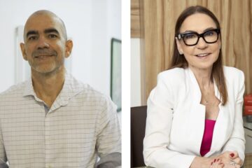 Os médicos Marco Orsini e Maria del Pilar Biot