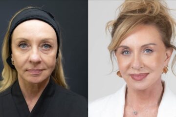 Mônica Poplawski, corretora especializada no mercado imobiliário de luxo em Alphaville, São Paulo, utiliza a própria imagem como uma das ferramentas de seu trabalho.