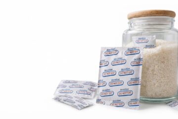 Absorvedor de oxigênio para alimentos aumenta a durabilidade dos alimentos.