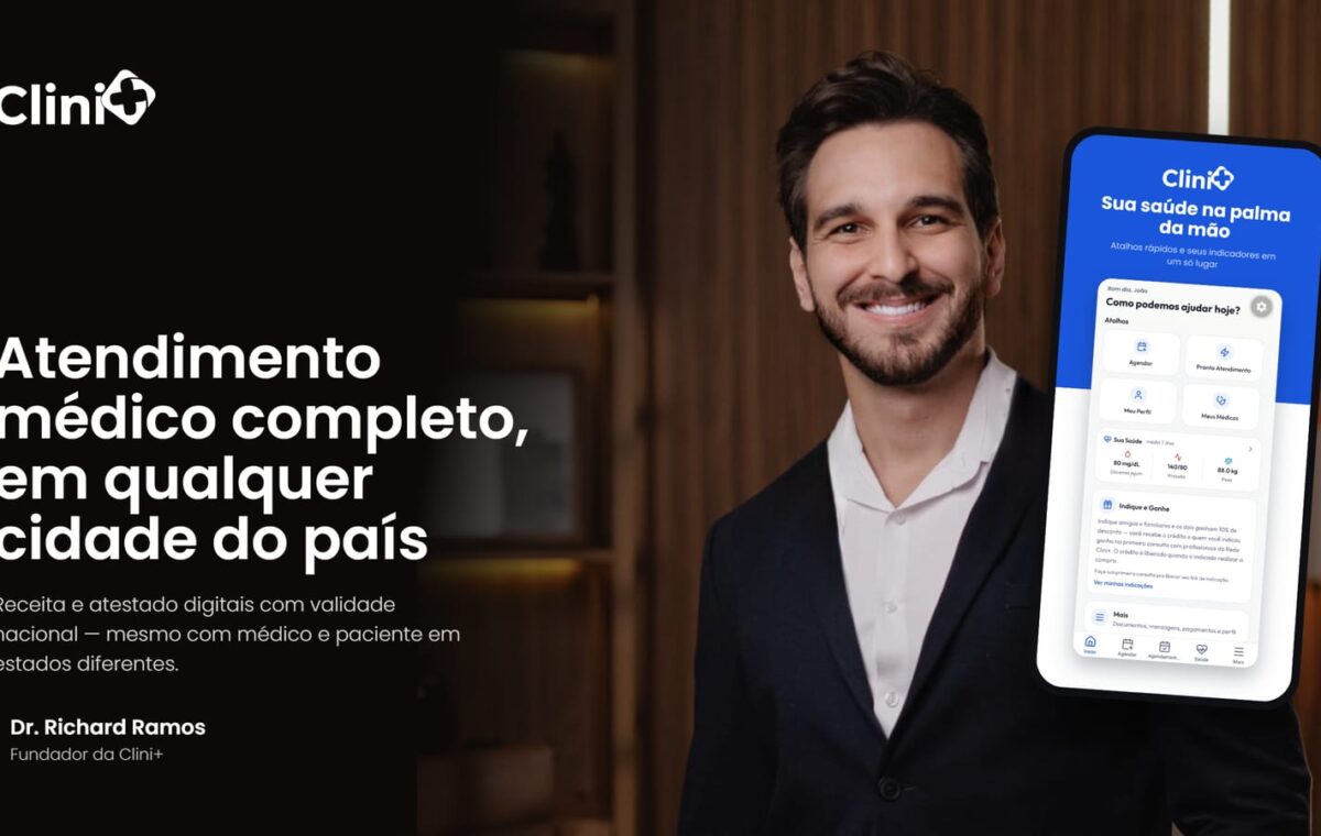 Receita e atestado digitais levam atendimento médico completo a qualquer cidade do país, mesmo com médico e paciente em estados diferentes.